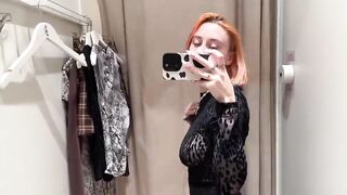 Try On Haul Transparent Lingerie Very revealing