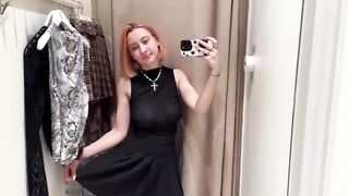 Try On Haul Transparent Lingerie Very revealing