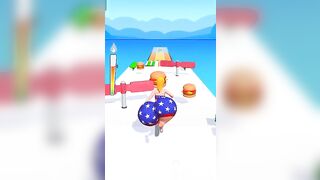 twerk race 3D funny Android ios game play #trending #viral #trend #youtubeshorts #shorts #android