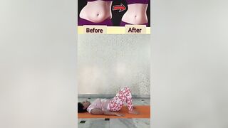 Easy exercise for FLAT BELLY at home #shorts #weightloss #fypシ #yoga #viral