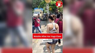 Fitness freak Malaika Arora gets clicked after her yoga session | SBB Xtra Shorts