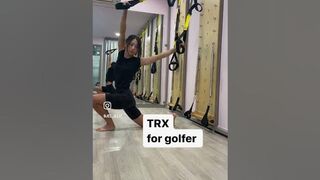 골퍼를 위한 스트레칭???????? TRX는 해보셨어요? #필라테스 #TRX #golf #stretching