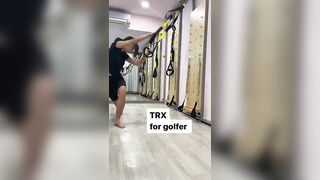 골퍼를 위한 스트레칭???????? TRX는 해보셨어요? #필라테스 #TRX #golf #stretching