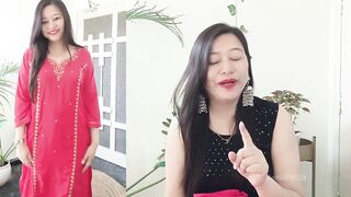 पैसे वसूल ???? MEESHO Karwachauth Kurta set with Duppata | Meesho TRYON | Meesho haul | sweet Panda