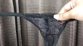 Super Sexy Tiny Lingerie See Through G string Panty from shopee part 43