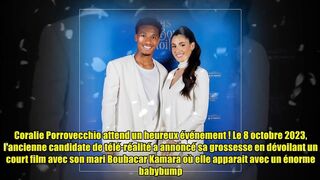 Coralie Porrovecchio enceinte de Boubacar Kamara : en lingerie, elle dévoile son ventre déjà très