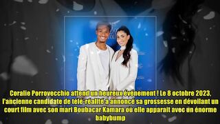 Coralie Porrovecchio enceinte de Boubacar Kamara : en lingerie, elle dévoile son ventre déjà très