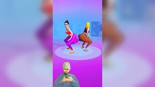 Twerk Race Runner #gamingshorts #halloweenonshorts #shorts