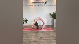 Ngả sau nâng cao | Hye Yoga #shorts