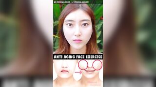 Get Chubby Cheeks With This Exercise At Home???? Anti-Aging Face Yoga #shorts