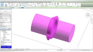 Acople Flexible/Rígido ranurado plantilla incendio en Revit