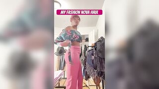 My @FashionNova Shopping / Try On Haul ????????‍♀️????️???? #fyp #trending #shorts