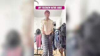 My @FashionNova Shopping / Try On Haul ????????‍♀️????️???? #fyp #trending #shorts