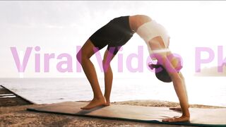 1 Minute Morning Yoga Routine - Quick & Simple Daily Yoga Exercises Outdoors Indian Yoga