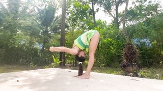 Yoga Flow to "Water Heal My Body" in Koh Change, Thailand - Balancing on Feet