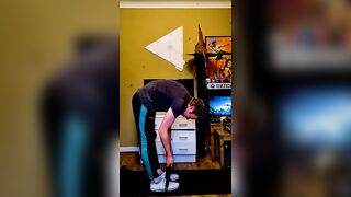 Three stretching exercises with Nun-chucks! #lifestyle #viral #fitness #shorts #brucelee #exercise