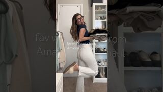 My favorite pants for work on Amazon! Try on haul ????