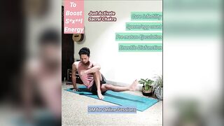 Yoga for Infertility (Boost Potency) #shortfeed #shortsviral #sexualenergy