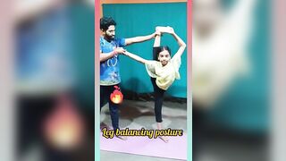 #Advance leg stretching with Balanceing posture ???? #viral #subscribe ???? Share Comments ????????????, ????????