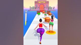 Twerk Battle #2 | Twerk Race ! #mobilegame #funny #viral #shorts