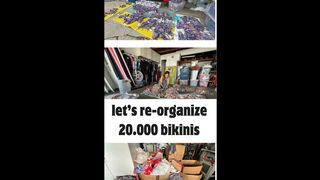 ORGANIZING 20.000 BIKINIS