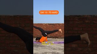 Day10/75 hard #shorts #navratri #the75hard #the75hard #yoga #taniyasharma #naudurga #navratrifast